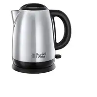 Russell Hobbs Adventure tetera eléctrica 1,7 L 2400 W Negro, Plata