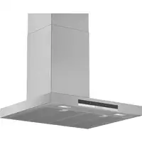 Bosch Serie 4 DWB67IM50 campana De pared Acero inoxidable B 720 m³/h