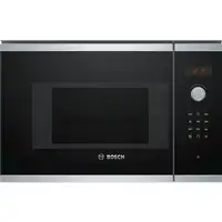 Bosch BEL523MS0 microondas Negro, Acero inoxidable Integrado 20 L 800 W