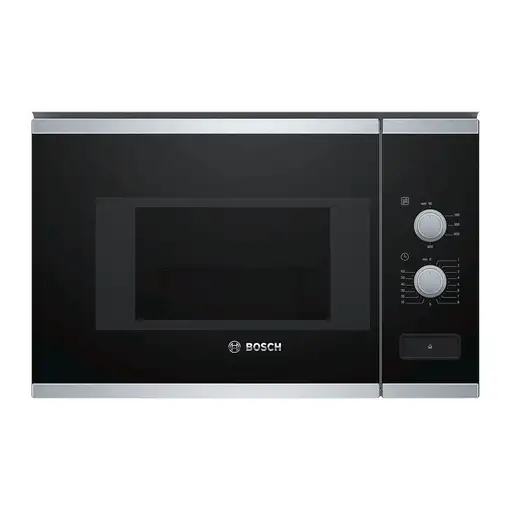 Bosch BFL520MS0 microondas Negro, Acero inoxidable Microondas combinado Integrado