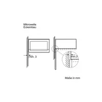 Bosch BFL520MS0 microondas Negro, Acero inoxidable Microondas combinado Integrado