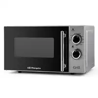 Orbegozo MIG 2550 microondas Negro, Acero inoxidable Microondas combinado Encimera