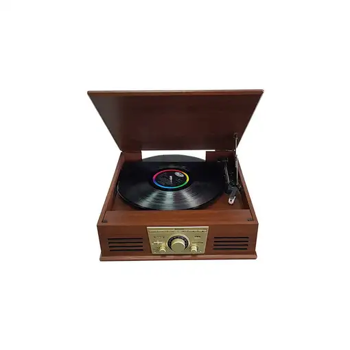 Sunstech PXR32 Tocadiscos de tracción directa Madera
