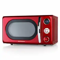 Orbegozo MIG 2042 microondas Negro, Rojo Microondas combinado Encimera 20 L 700 W