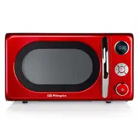 Orbegozo MIG 2042 microondas Negro, Rojo Microondas combinado Encimera 20 L 700 W