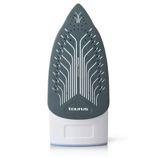 Taurus Agatha 2800 Plancha vapor-seco Suela de cerámica 2800 W Azul, Blanco