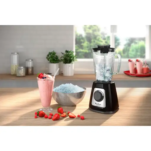 Moulinex LM4358 1,75 L Batidora de vaso 800 W Negro