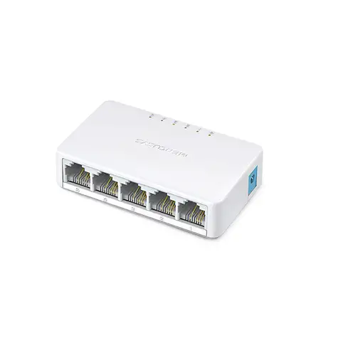 Mercusys MS105 switch No administrado Fast Ethernet (10/100) Blanco