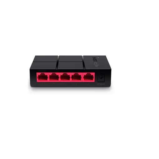 Mercusys MS105G switch No administrado Gigabit Ethernet (10/100/1000) Negro