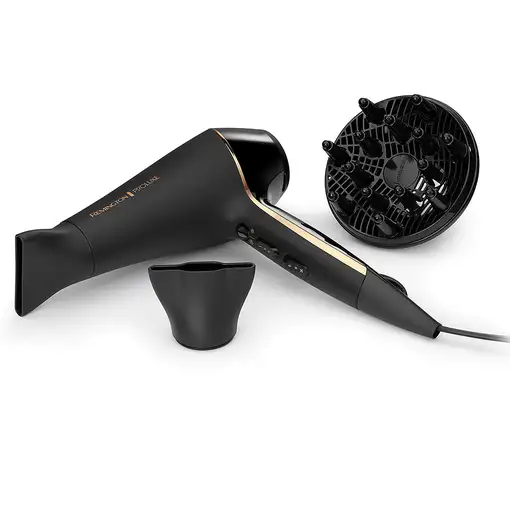 Remington PROLuxe Midnight Edition secador 2400 W Negro, Oro