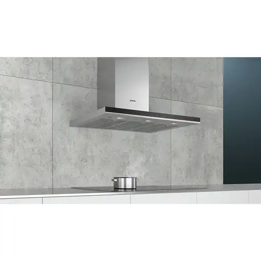 Siemens iQ700 LC91BUR50 campana De pared Acero inoxidable A+ 920 m³/h