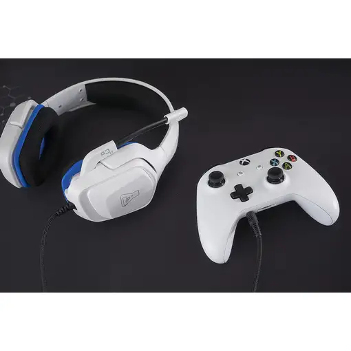 The G-Lab Korp Cobalt Auriculares Alámbrico Diadema Juego Blanco