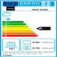 Teka HRB6300AT 70 L Negro
