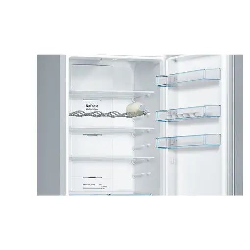 Bosch Serie 4 KGN39XIDP nevera y congelador Independiente 368 L D Acero inoxidable