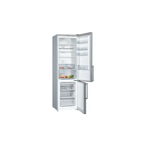 Bosch Serie 4 KGN39XIDP nevera y congelador Independiente 368 L D Acero inoxidable
