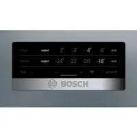 Bosch Serie 4 KGN39XIDP nevera y congelador Independiente 368 L D Acero inoxidable