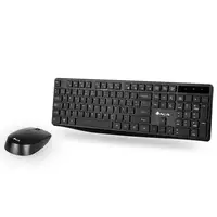 NGS Allure Kit, QWERTY, IT teclado Ratón incluido Universal RF inalámbrico Italian