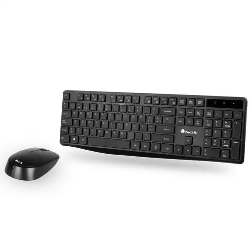 NGS Allure Kit, QWERTY, IT teclado Ratón incluido Universal RF inalámbrico Italian