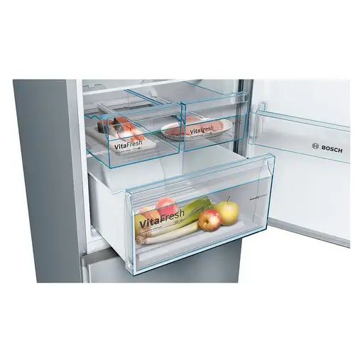 Bosch Serie 4 KGN36VIEA nevera y congelador Independiente 326 L E Acero inoxidable