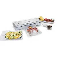 FoodSaver VS0100X sellador al vacío Plata, Blanco