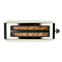 Taurus Vintage Cream 6 2 rebanada(s) 1400 W Negro, Crema de color, Acero inoxidabl