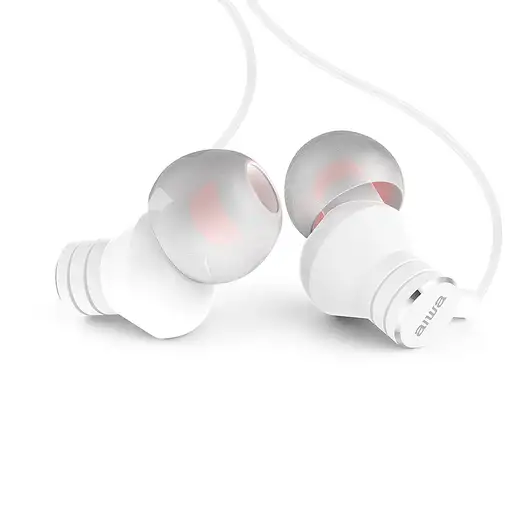 Aiwa ESTM-50WT auricular y casco Auriculares Alámbrico Dentro de oído Llamadas/Mús