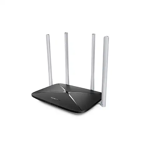 Mercusys AC12 router inalámbrico Ethernet rápido Doble banda (2,4 GHz / 5 GHz) Neg