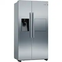 Bosch Serie 6 KAG93AIEP nevera puerta lado a lado Independiente 560 L E Acero inox