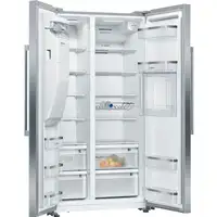 Bosch Serie 6 KAG93AIEP nevera puerta lado a lado Independiente 560 L E Acero inox