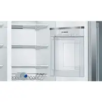 Bosch Serie 6 KAG93AIEP nevera puerta lado a lado Independiente 560 L E Acero inox