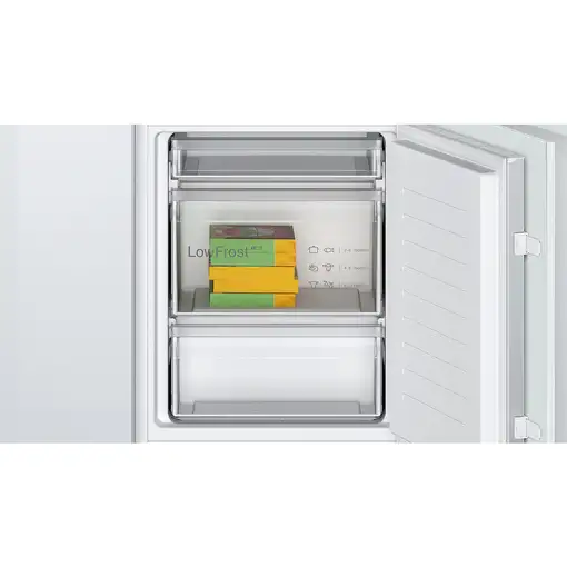 Bosch Serie 4 KIV86VSE0 nevera y congelador Integrado 267 L E Blanco