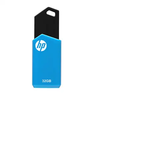 HP v150w unidad flash USB 32 GB USB tipo A 2.0 Negro, Azul