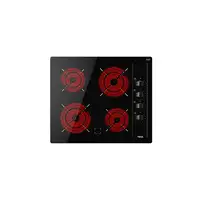 Teka TBC 64000 XFL Negro Integrado 60 cm Cerámico 4 zona(s)