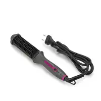 JATA JBCA1901 Utensilio de peinado Cepillo de aire caliente Caliente Negro, Rosa 5