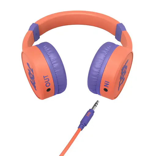 Energy Sistem Lol&Roll Pop Auriculares Alámbrico Diadema Música Naranja, Púrpura