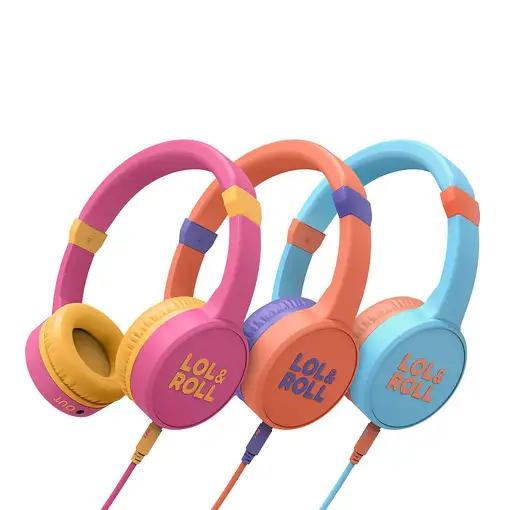 Energy Sistem Lol&Roll Pop Auriculares Alámbrico Diadema Música Naranja, Púrpura