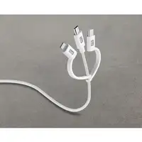 Cellularline Power Cable 3in1 100cm - MICRO USB, USB-C, Lightning