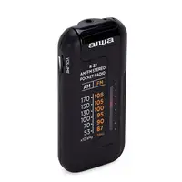 Aiwa R-22BK radio Personal Analógica Negro