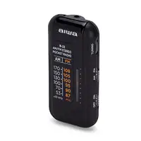 Aiwa R-22BK radio Personal Analógica Negro