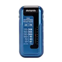 Aiwa R-22BL radio Personal Analógica Azul