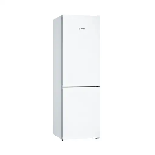 Bosch Serie 4 KGN366WCF nevera y congelador Independiente 326 L C Blanco