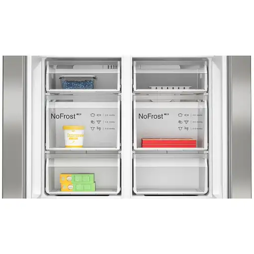 Balay 3KME592XI nevera puerta lado a lado Independiente 605 L E Acero inoxidable