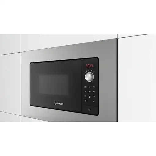 Bosch Serie 2 BEL623MS3 microondas Acero inoxidable Microondas con grill Integrado