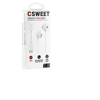 T'nB SWEET Auriculares Alámbrico Dentro de oído Llamadas/Música Blanco
