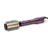 BaByliss Big Hair Dual Cepillo de aire caliente Caliente Negro, Oro rosa, Violeta