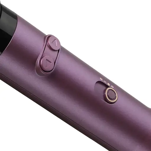 BaByliss Big Hair Dual Cepillo de aire caliente Caliente Negro, Oro rosa, Violeta