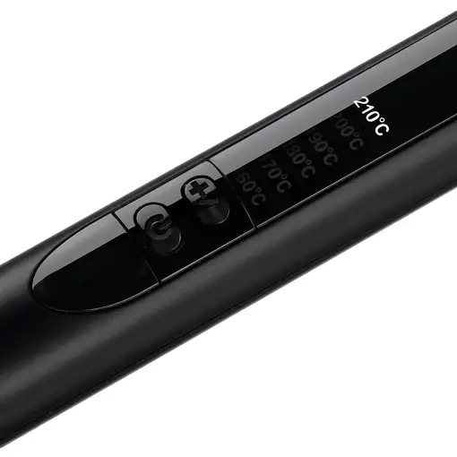 BaByliss Conical Wand Rizador de pelo Caliente Negro, Rosa 2,5 m