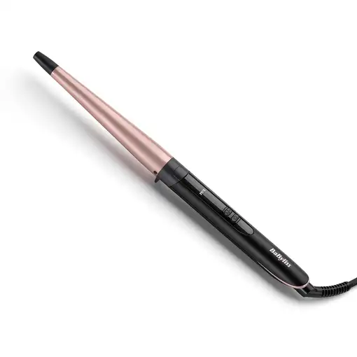 BaByliss Conical Wand Rizador de pelo Caliente Negro, Rosa 2,5 m