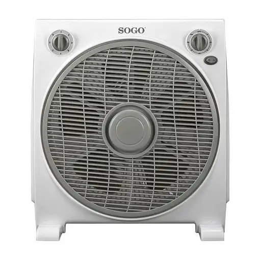 Sogo VEN-SS-21120 ventilador Gris, Blanco