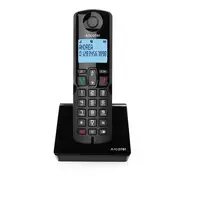 Alcatel S280 DUO BLK Teléfono DECT Identificador de llamadas Negro
